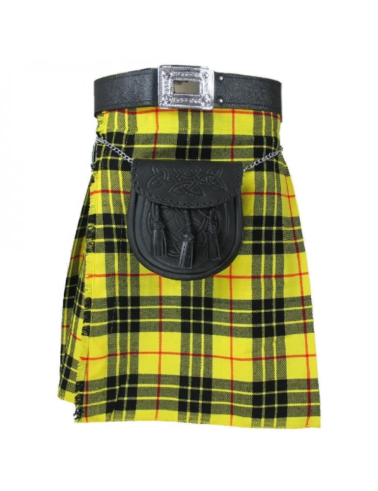 Черная юбка-часы Kilt/традиционная юбка HighLand/шотландские юбки
