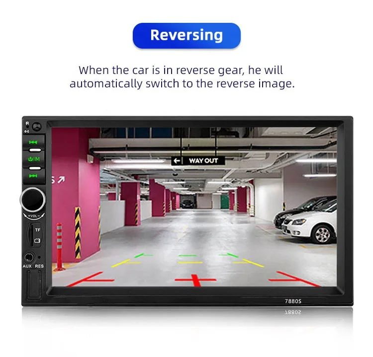 Double Din Car Stereo - In Dash Receiver with Navigation Touchscreen CD DVD Player Android System LCD Monitor Screen