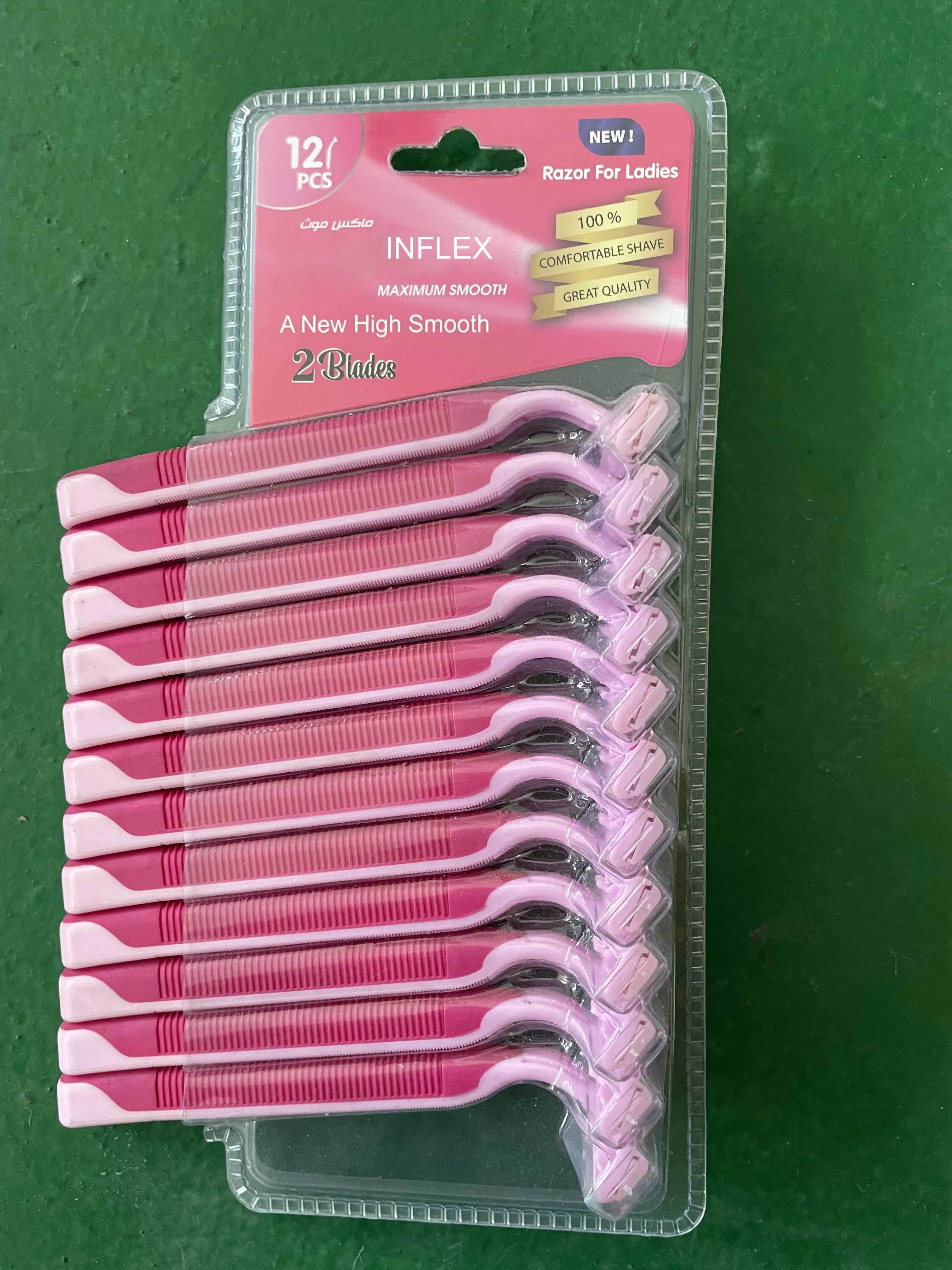 wheat straw eyebrow womens facial  face travel size portable shaving mini electric razor blade disposable for salon hair removal