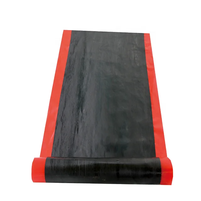 Uncured intermediate rubber for fabric conveyor belt hot splicing