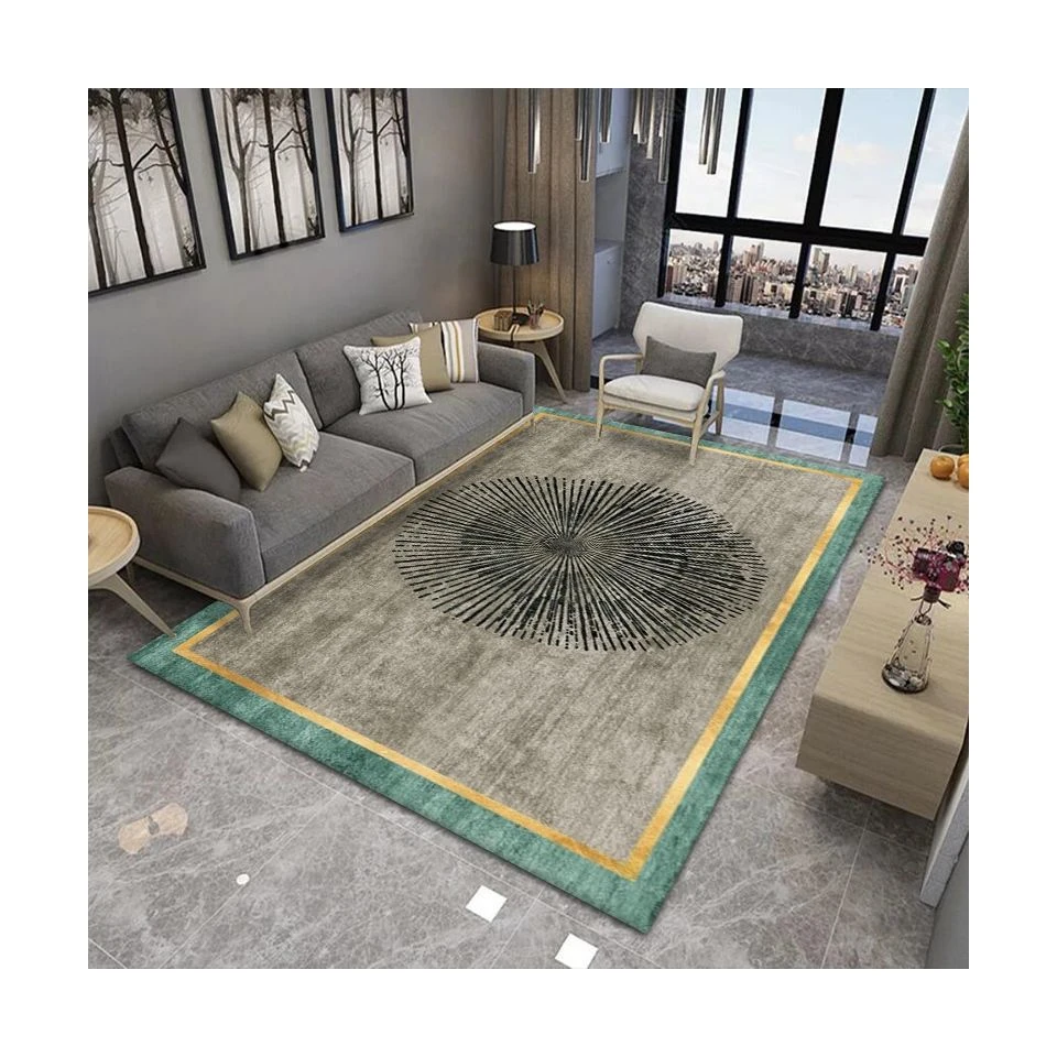Large Nordic Turkish Arabic Living room carpet printing acrylic area rug antique persian carpet in China