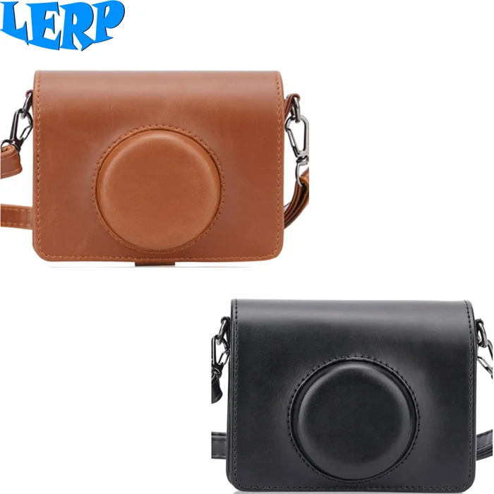 Lerp&Protective PU leather Fujifilm Fuji instax mini Evo Camera Case Bag