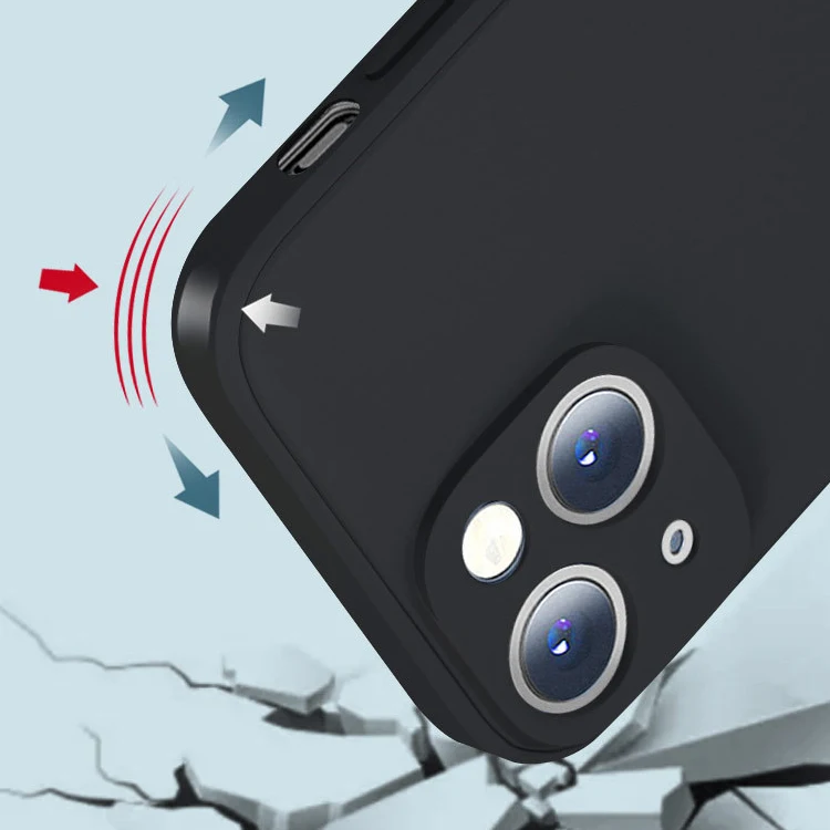 Shockproof Flexible Soft Phone Silicone Phone Cover  DIY Handmade Custom For  iPhone13 12 11 Silicone TPU Soft DIY Phone Case