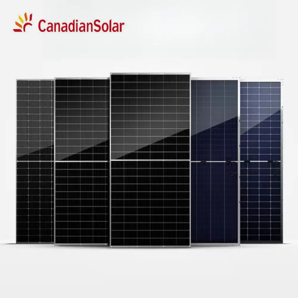 Канадская солнечная панель Topbihiku7 N-типа бифациальная 660w 680w 690w 695w 700w 710w 715w 720w цена 1000w высокая мощность
