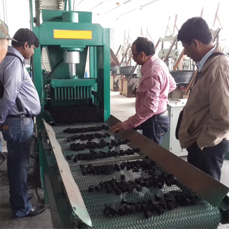 Cube hookah charcoal briquetting equipment hookah charcoal making machine