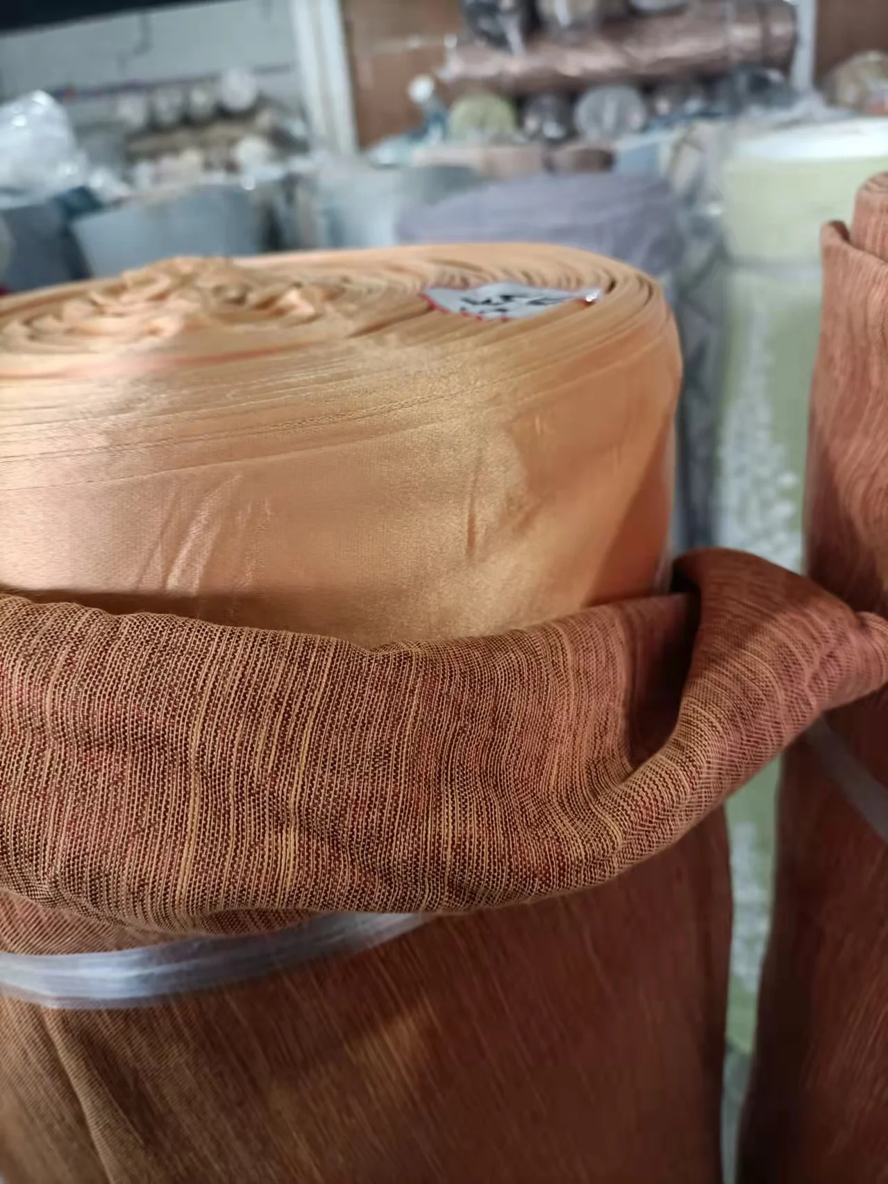 Best-selling black-out plain 100% cotton fabric stock lot fabric for curtain home textile from Shaoxing