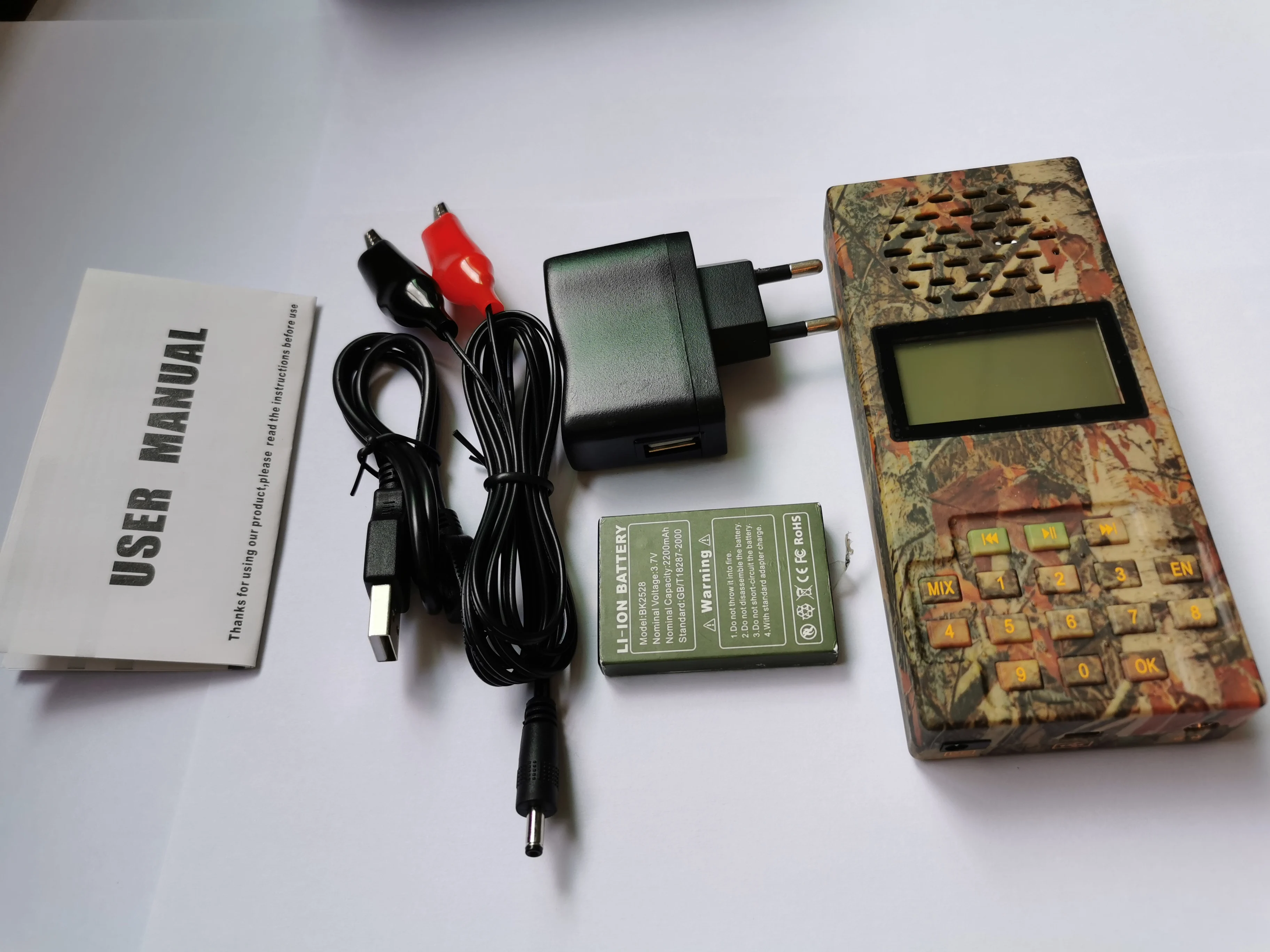 Factory Supply Mix Multi Bird Songs Speaker Outdoor Desert Hunting MP3 Bird Caller