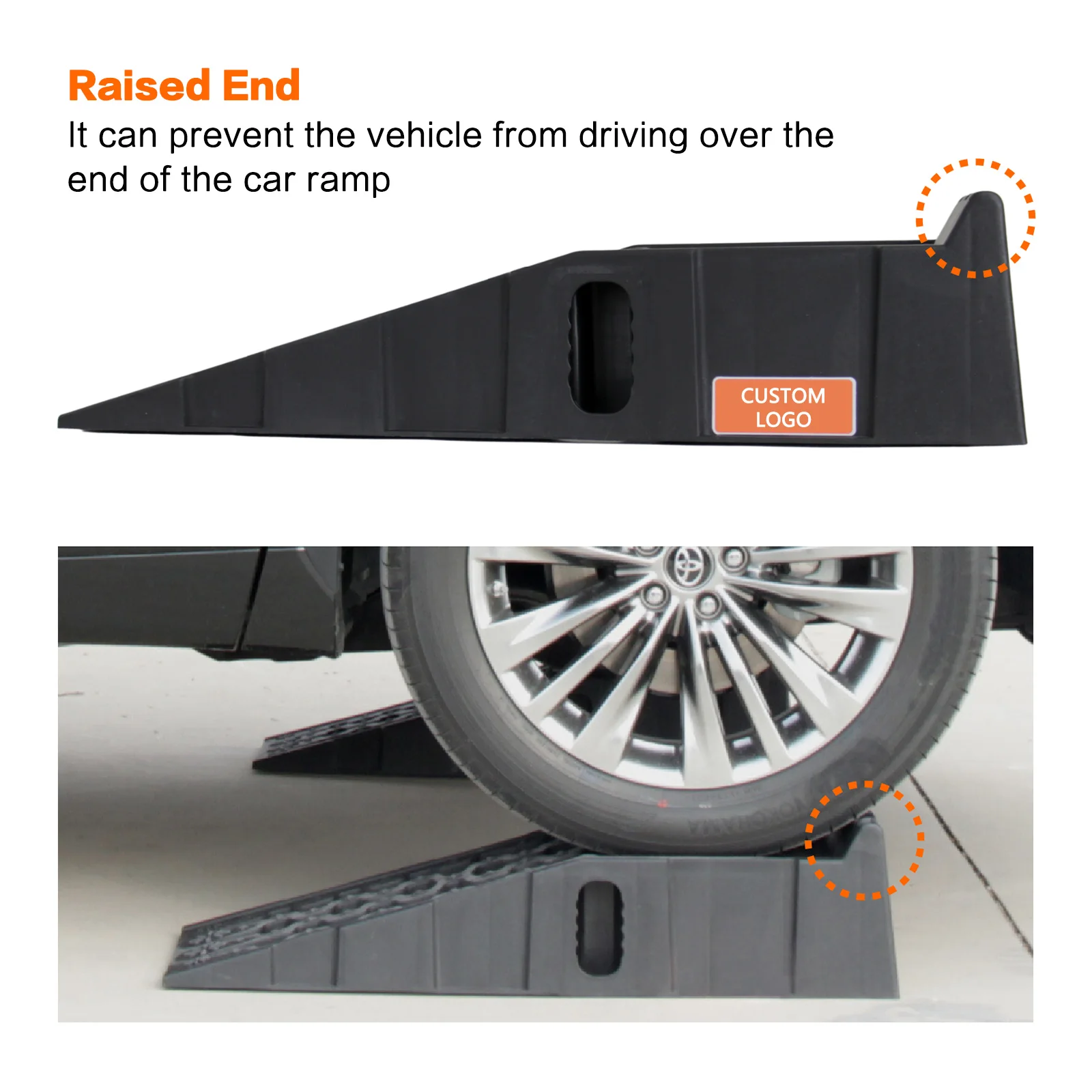 Vehicle Service Ramp Set, Heavy Duty Truck Ramps for Vehicle Maintenance