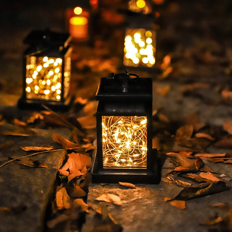 Metal Atmosphere Popular Design Solar Garden Lighting Waterproof Home And Garden Decor Lamp Outdoor Solar Lantern