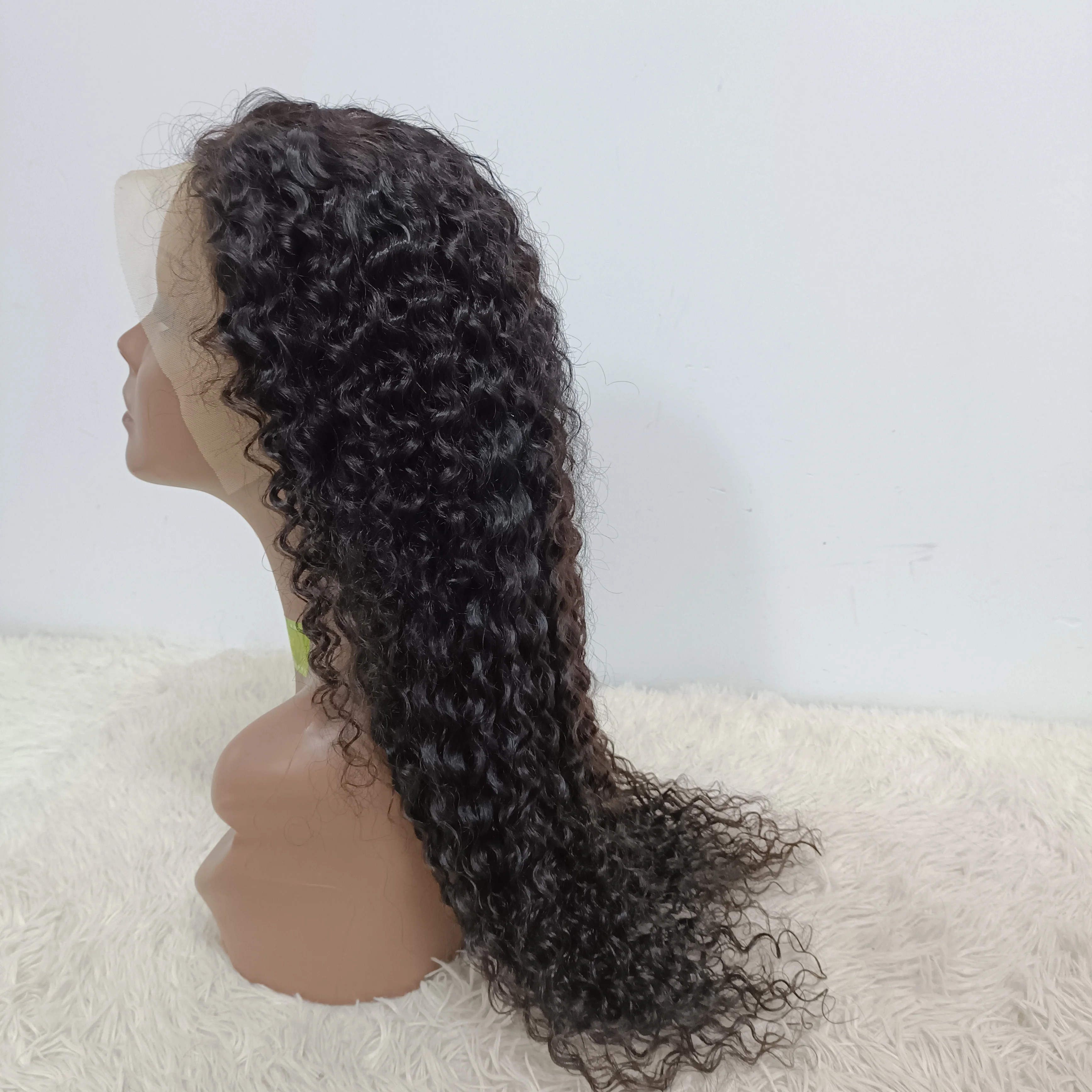 LetsFly  9A 13X4 Lace Frontal Wig 150% density 100% Virgin Human Hair Wig Unit Wet and Wavy Hair  Customize Wig Promotion Sale