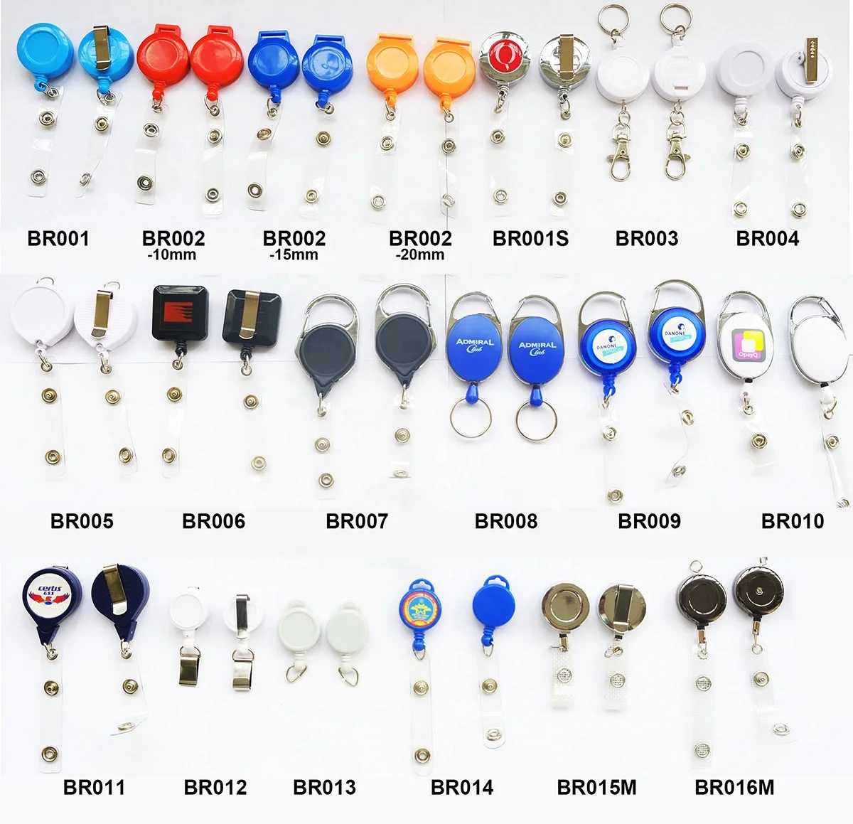 Wholesale Lanyard Accessories Retractable Nurse Badge Reel