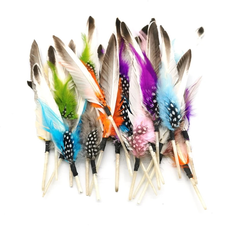 fashion natural  duck feather pin mens party dresses brooches