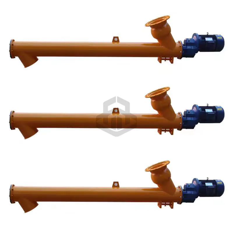 Small Vertical Cement Wood Chip Pipe Screw Auger Conveyor Screw Conveyor for Pellet /Coal/Sand/Silo/Slurry/Fly Ash/Concrete