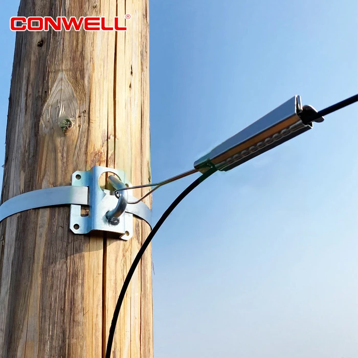 Tension Clamp For Flat Type Ftth Drop Cable