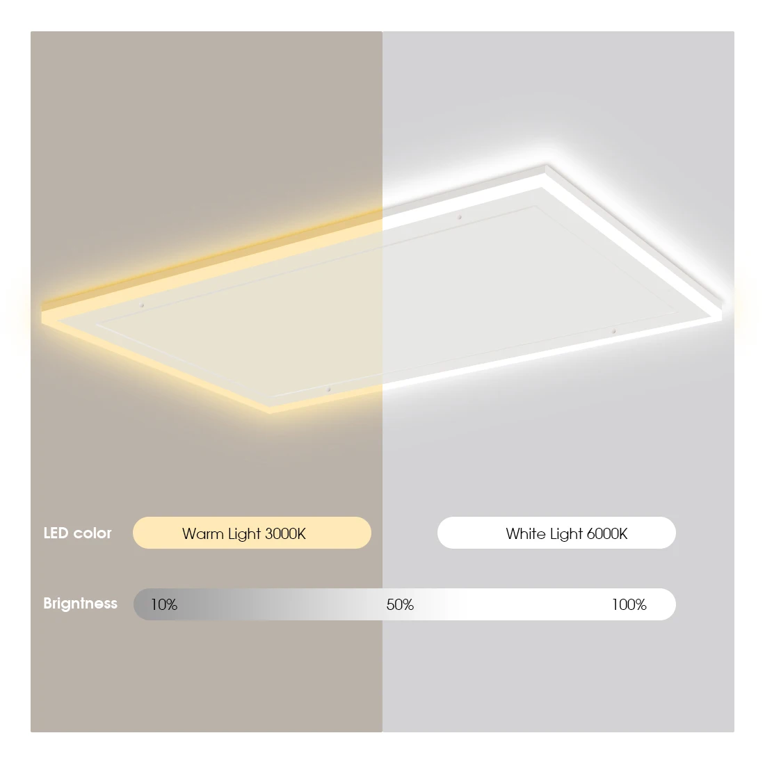 Byecold infrared ceramic panel heater ceiling mounted radiant heat panel