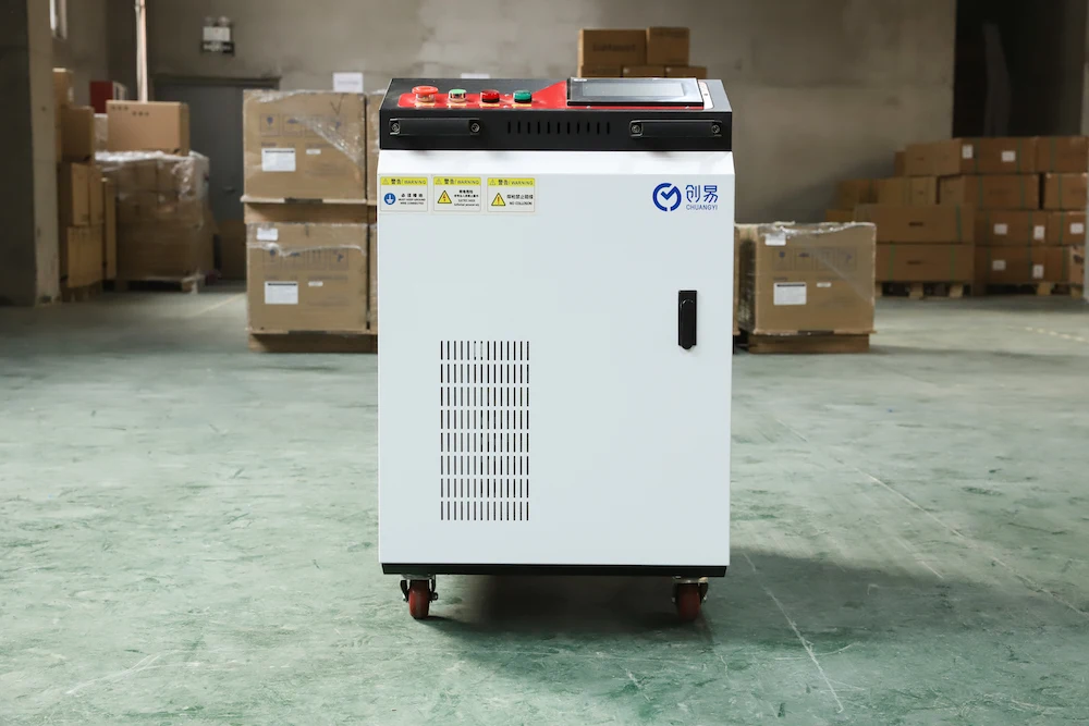 Hand-held Laser Rail Rust/Paint/Oil/Oxidation Removal of Continuous Pulse Fiber Laser Cleaning Machine