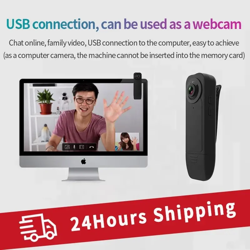 Camera HD 1080P Pocket Body Micro Pen Cam Video Recorder Night Vision Sport DV Motion Detection Small Camcorder