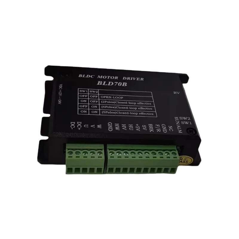 12V 24V less than 120W BLDC Motor Driver BLD-70