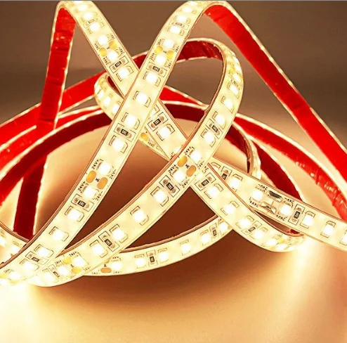 220V driver free self-adhesive light strip with high voltage waterproof LED, welding free soft light strip, super bright light