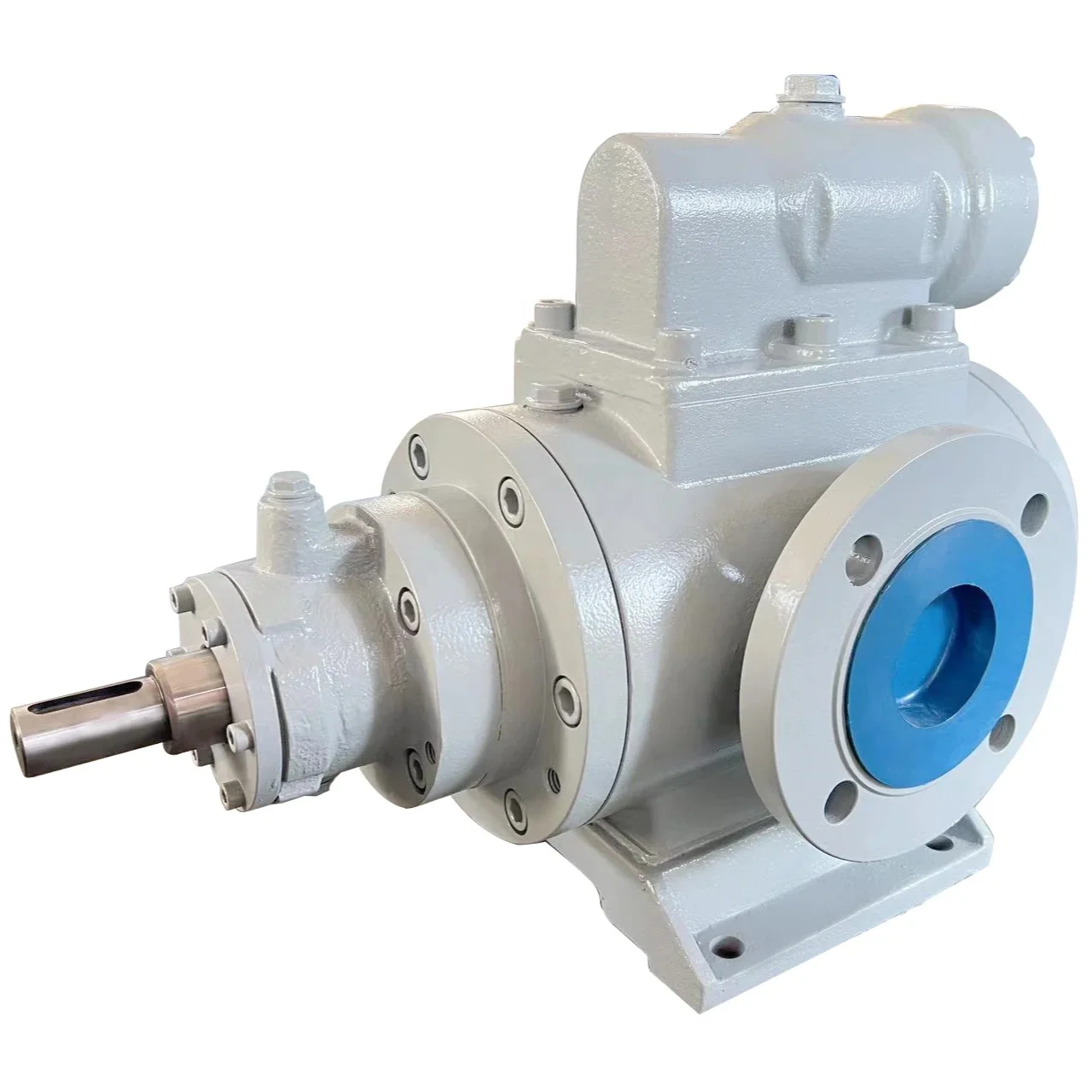 SN series screw pump: low-pressure and high-flow three-screw pump, transfer oil pump, lubricating oil pump