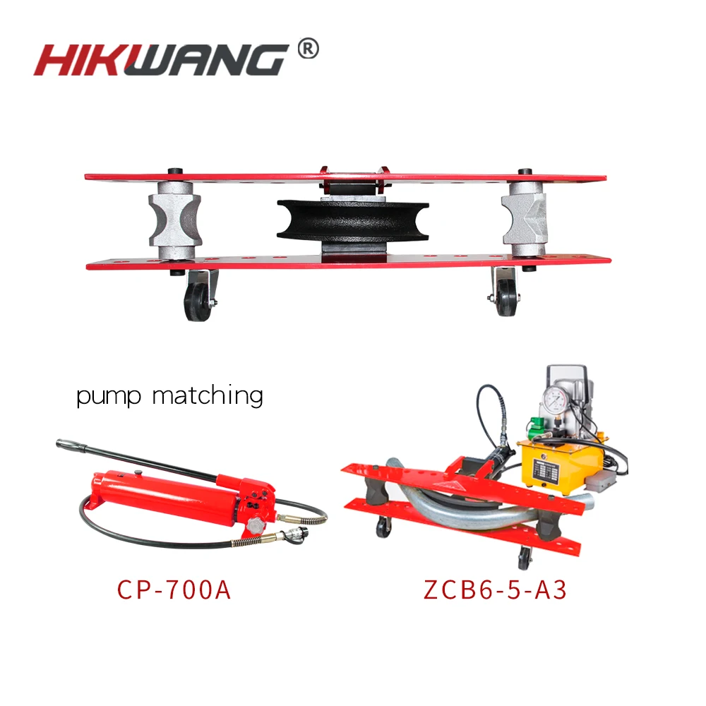 CPB-3 18T split type without pump copper pipe bender hydraulic with 8 moulds tube bending tool kit