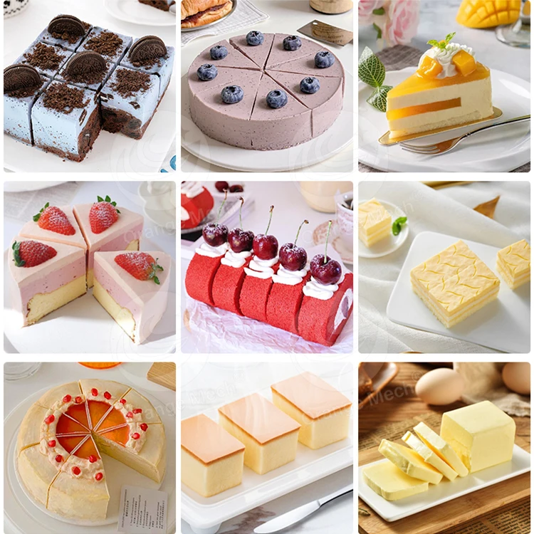 ORME Sponge Cake Slice Machine Layer Cake Cut Machine Ultrasonic Automatic Cake Cut Machine