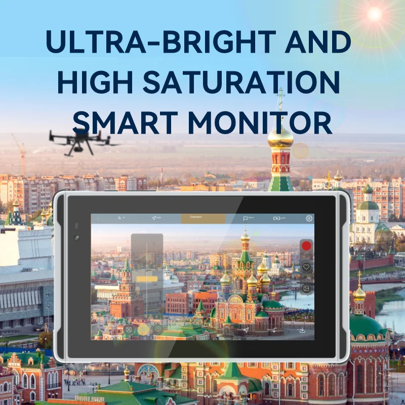 X7 7 дюймов наружный 2600 Nit IP68 Водонепроницаемый android drone промышленная ручка дешевый прочный планшетный ПК для дрона или gps rtk 7000 мАч