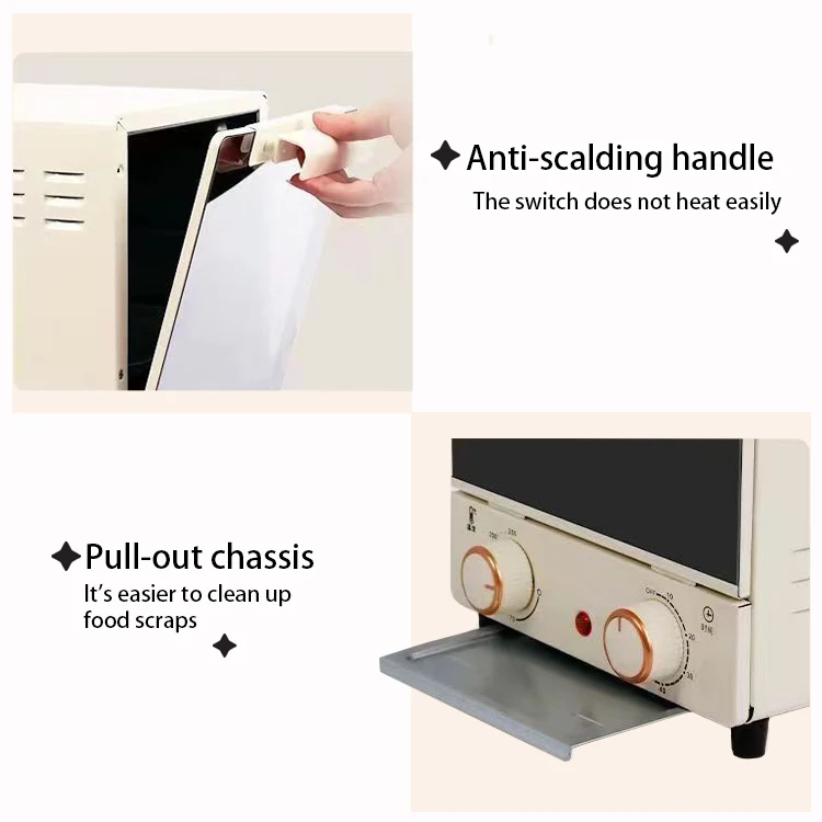 750W Smart Household Circulating Heating Multi-function Oven Microwave Oven