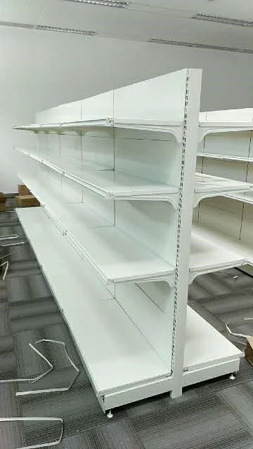 Xinbaihui Double-Sided supermarket shopping display shelf Pharmacy Mother And Baby Store Shelf Flat Back Plate Laminate shelves