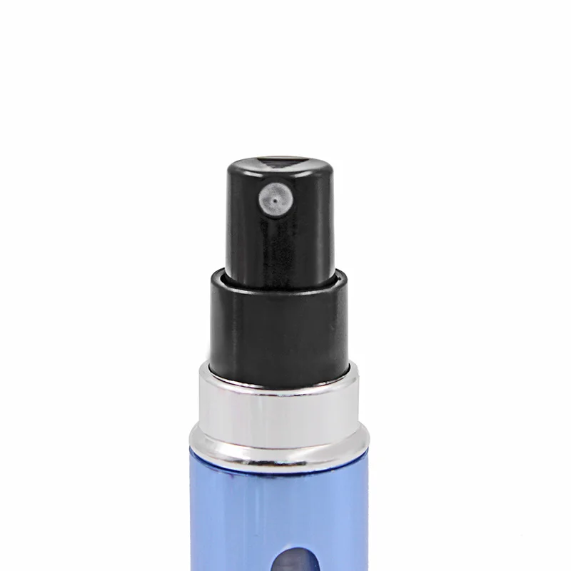 wholesale 5ml  easy bottom refillable perfume sprayer bottle  parfums aluminium atomizer carry on metal perfume atomizers