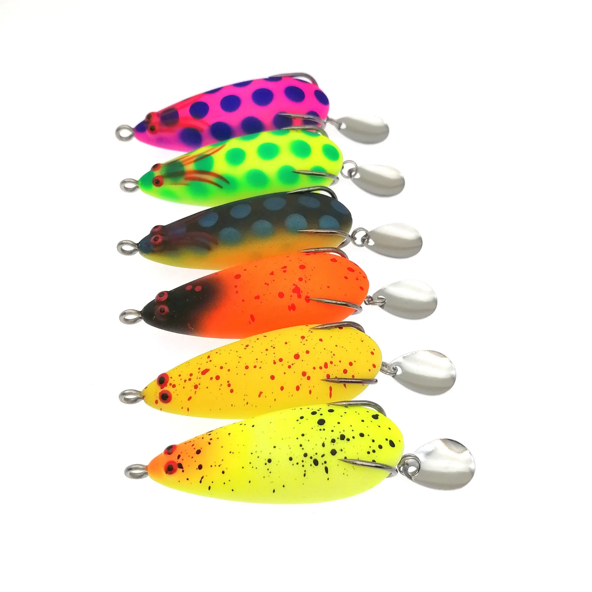 Factory Price Soft Fishing Frog Lure Top water Artificial Bait For Fishing