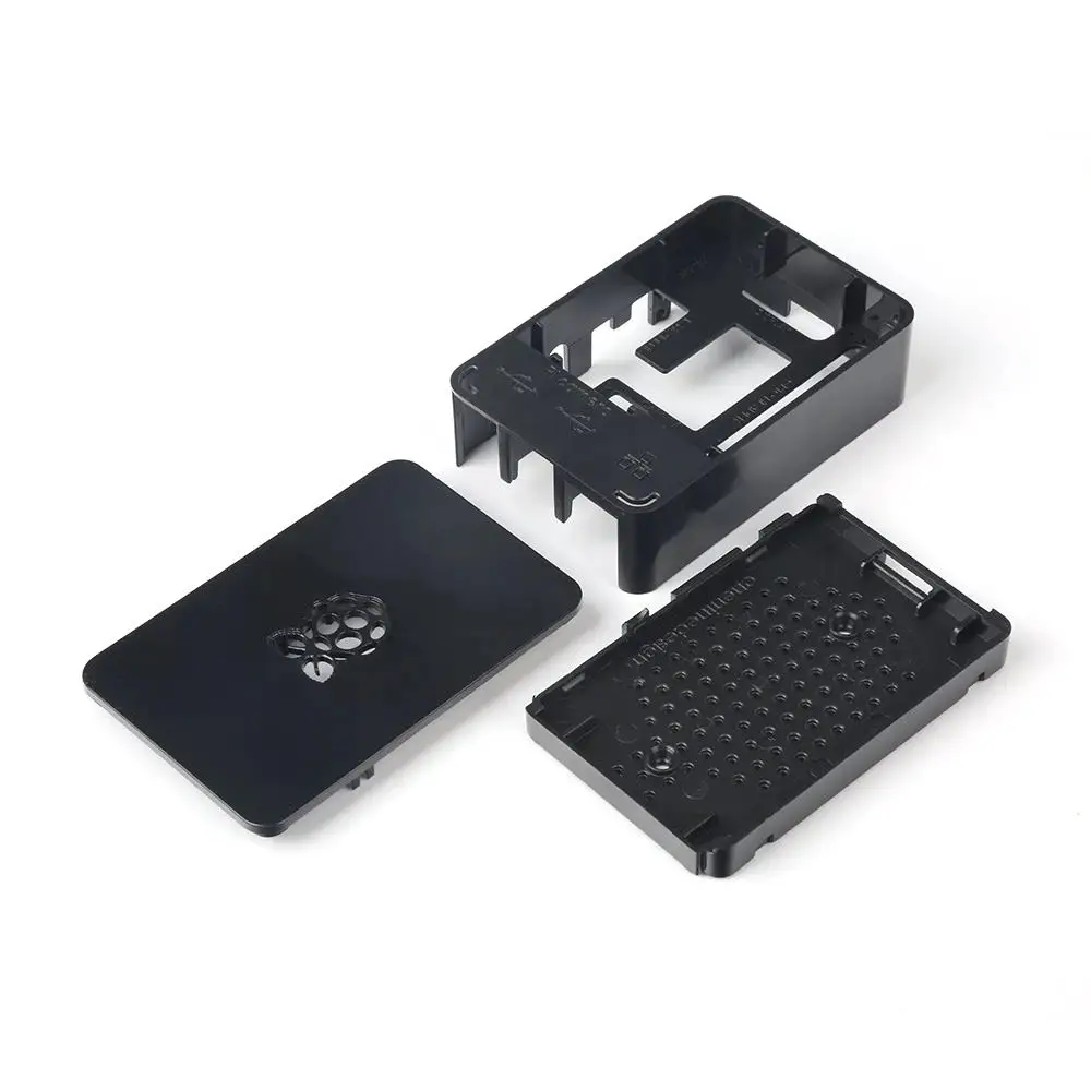 Оптовая продажа Лучшая цена корпус для Raspberry Pi 4 B + Корпус из АБС-пластика