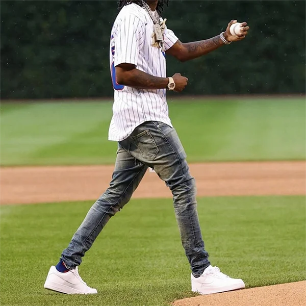 Ripped Skinny Jeans China Factory Custom Wholesale Made High Quality Popular Men Pants Plain Light STREET Jeans