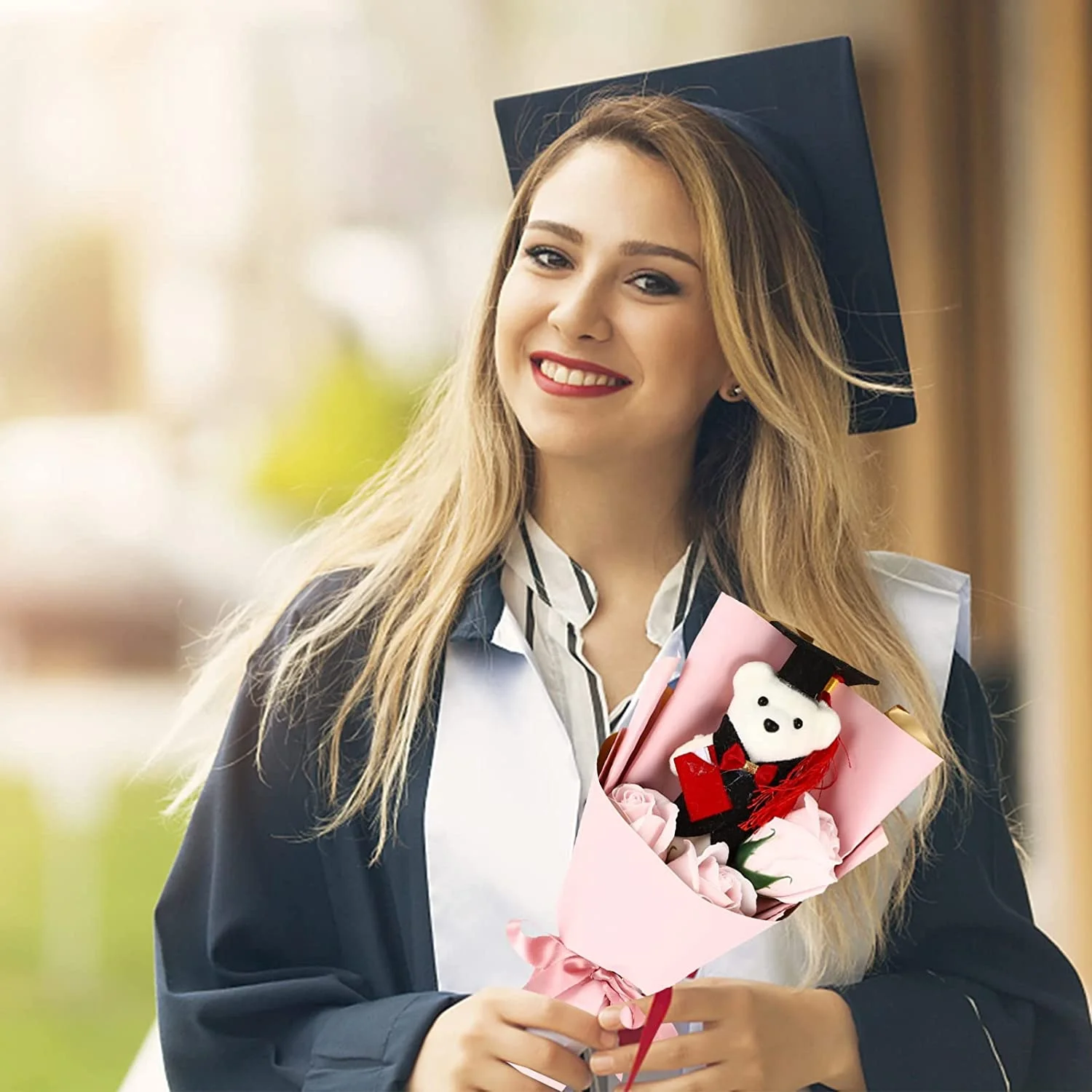 Hot Sale Custom graduation teddy bear stuffed plush toy for graduation gifts