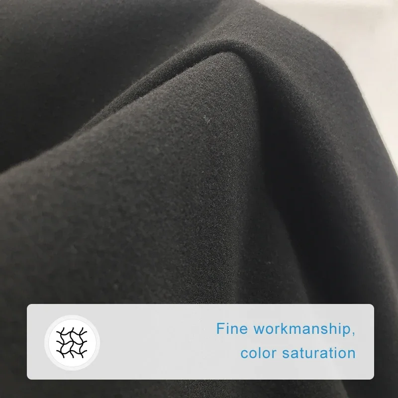 Fabric 250 Double-sided Nylon Spandex Fabric for Sportswear Factory Production Lightweight and Comfortable Fleece Underwear 9911