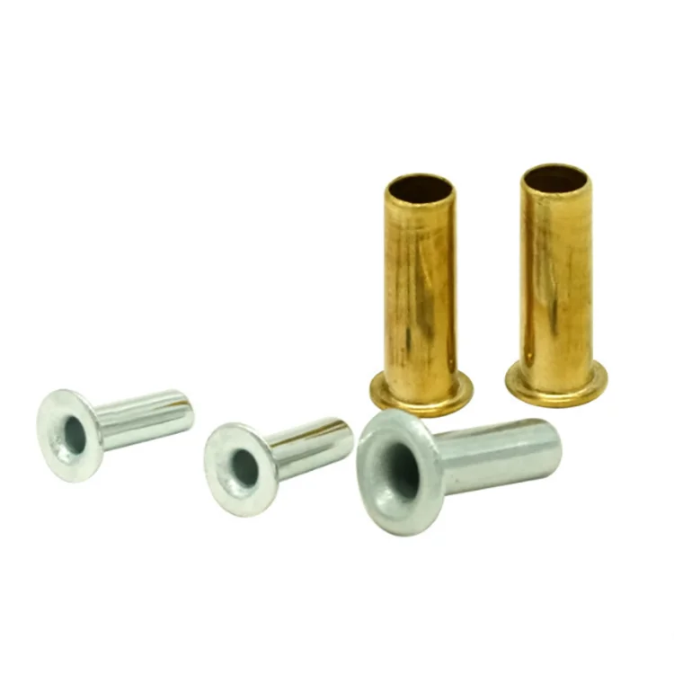 High quality Stainless steel/Aluminum/Copper/Steel/Brass semi tubular rivets
