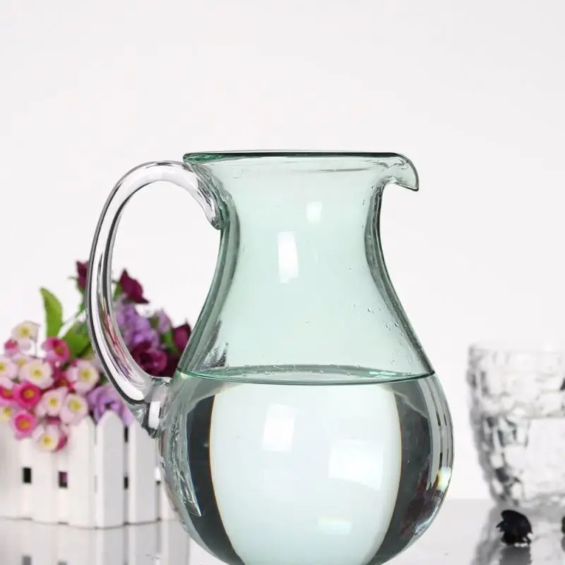 Sanzo Customize Glassware Manufacturer Soda Glass Large Tea/coffee Pot /jug/ Pitcher 1500ml