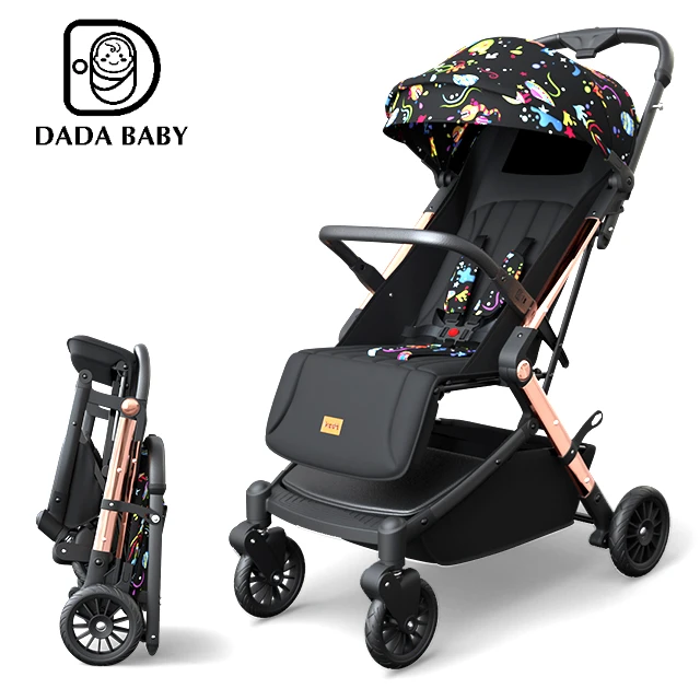 Purorigin Newborn Lightweight Baby Stroller Bassinet Carriage High Landscape Luxury Pram 3-In-1 Shock-Resistant Travel Stroller