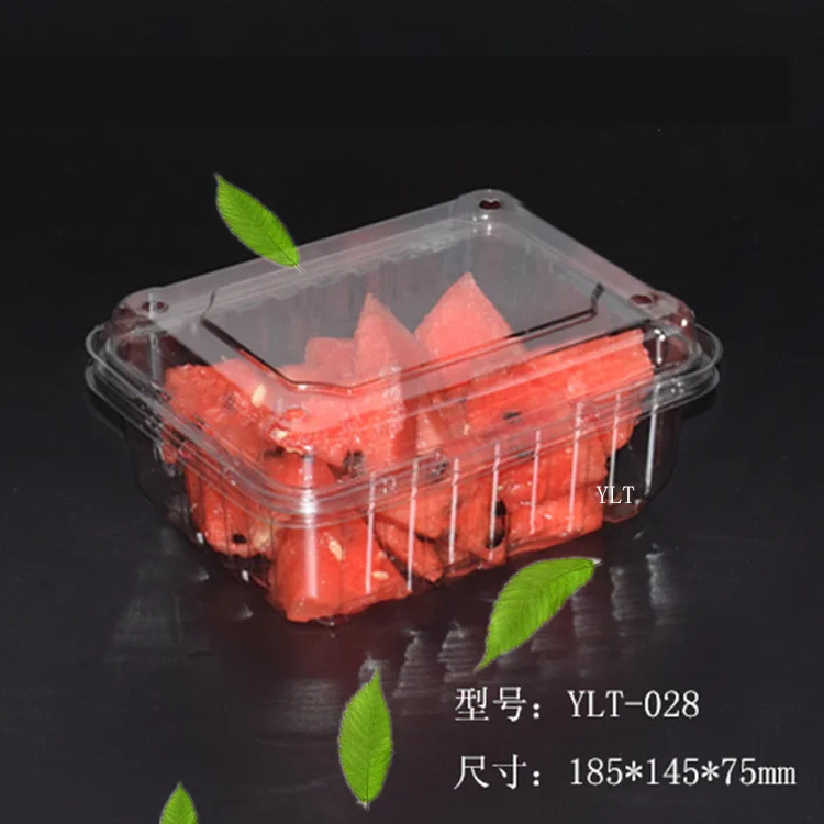Supermarket Disposable Fruit And Vegetable Plastic Packaging Box
