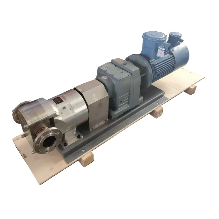 High Pressure Electric Stainless Steel Vane Pump Single-Stage Oil Mud Rotor Pump with OEM Customization