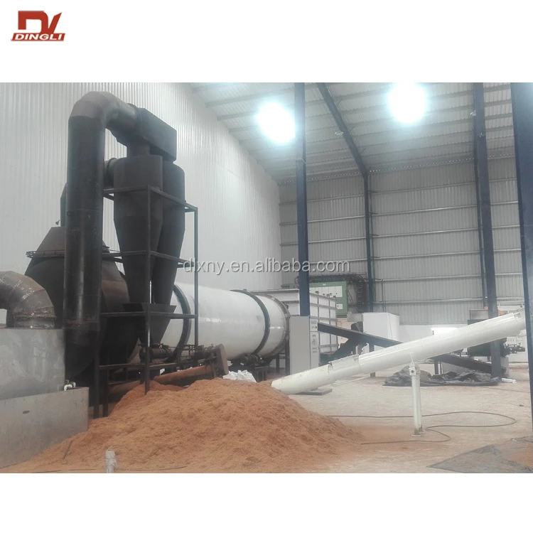 Good Quality Cocopeat Rotary Dryer Machine from China