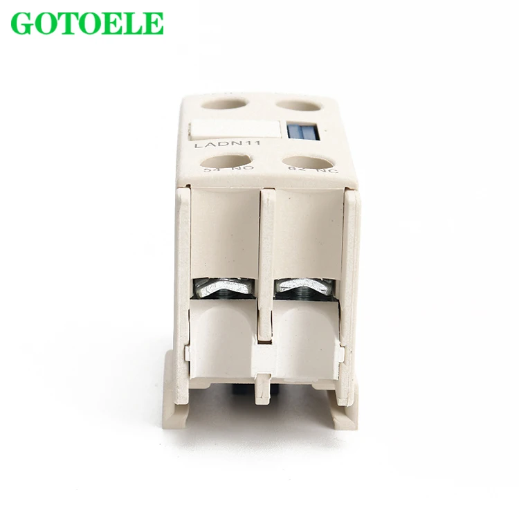 AC contactor old type LC1-D series auxiliary contact LA1-DN22 2NO+2NC 10A have a lot of stock