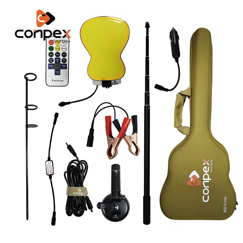 Conpex IP67 Waterproof 6000K Camping lights led fishing rod led outdoor 12V for night fishing