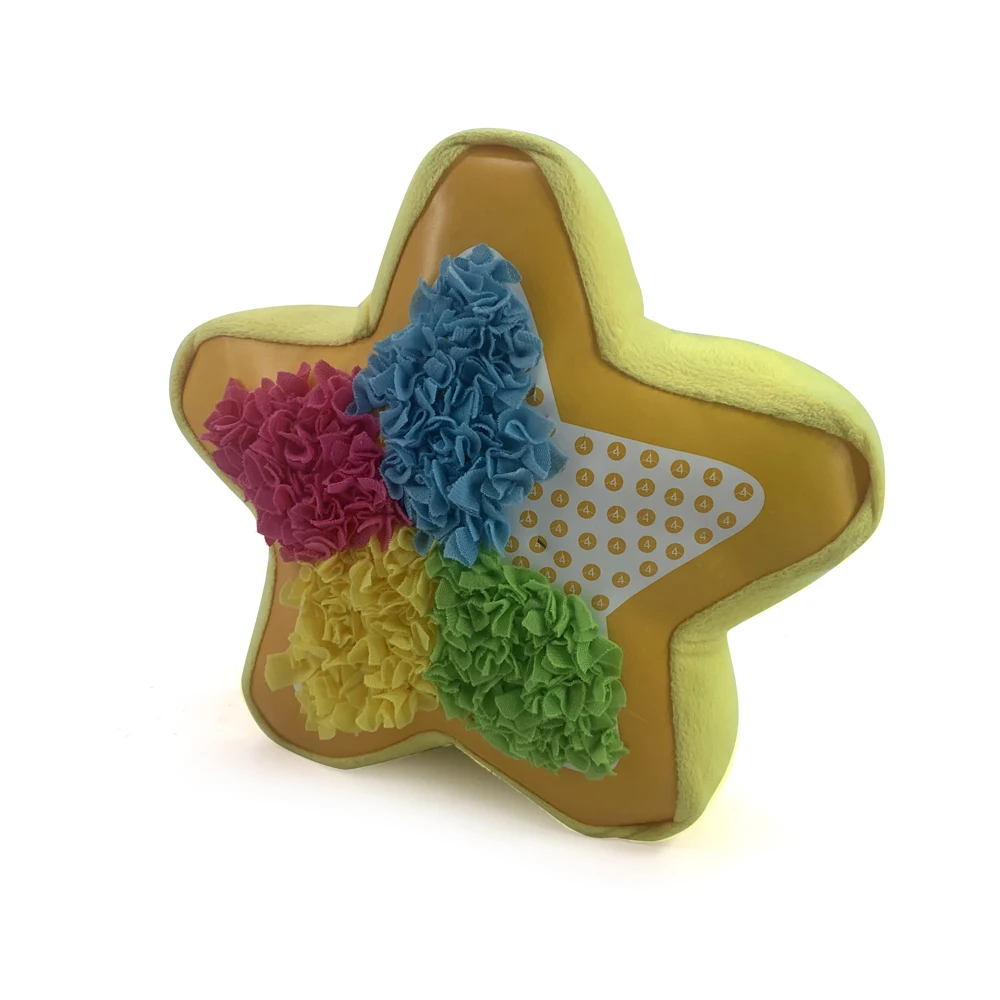 Hot Selling Soft Toys Cotton Five-pointed Star Shaped DIY Star Plush Cushion Pillow For Kids