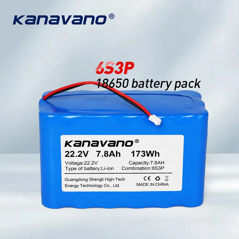 6s3p 22,2 v li ion akku oem 6s3p 18650 6Ah 8Ah литий-ионная аккумуляторная батарея для газонокосилки