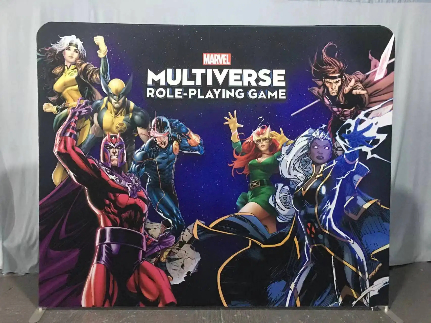 Custom Printed Indoor Photo Studio Background Backdrop for Trade Shows and Exhibitions Portable Advertising Feature