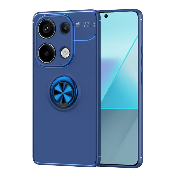 Мягкий чехол для телефона с креплением на магнитное кольцо для Redmi 14C/Note 14 Pro +/14/13 Pro
