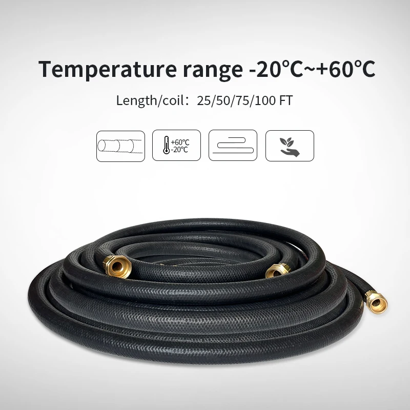 Garden Rubber hose with Brass coupling