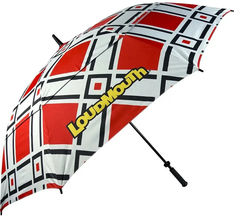 LS Double Canopy Automatic Golf Umbrella Extra Large Oversize travel automatic Windproof Waterproof for Men and Women