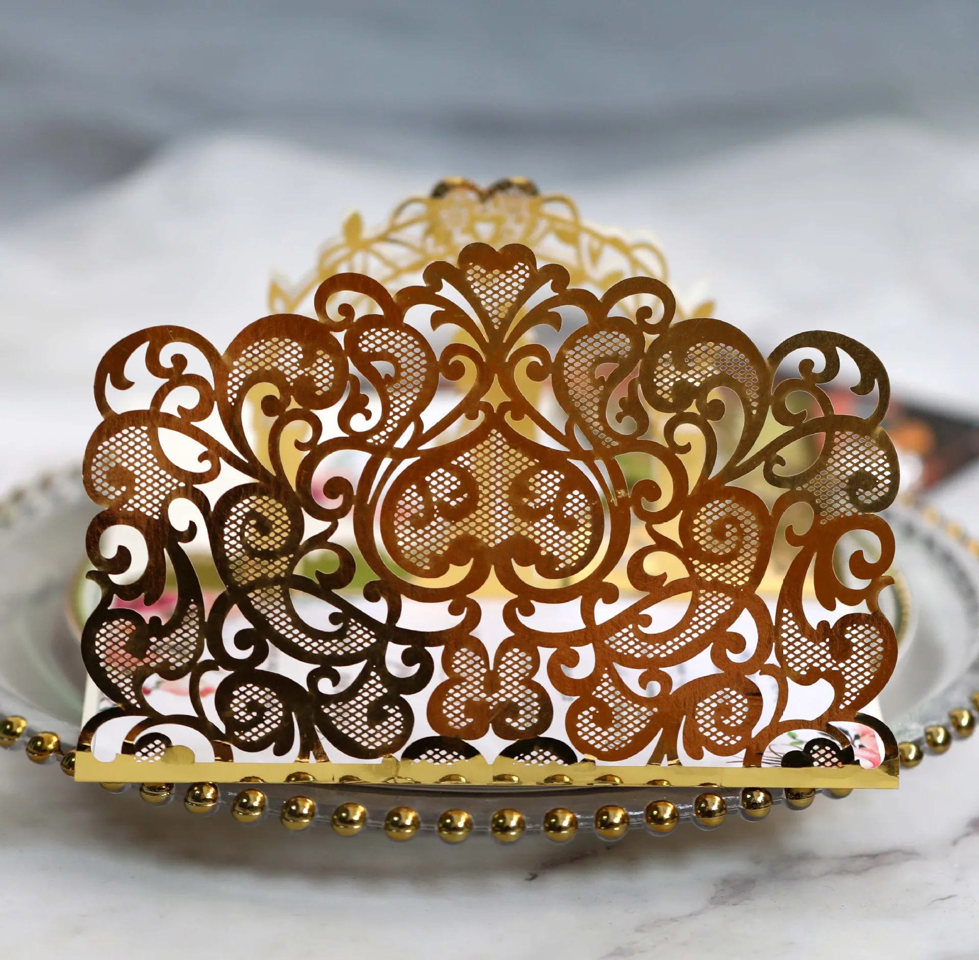 3D Laser Cut Luxury Wedding Invitation Card  Custom Greeting Cards for Wedding Party Price is only for Cover